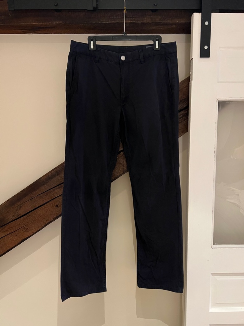 Bonobos Athletic Fit Navy Chinos 33x30 Men’s Slim Taper Pants EUC